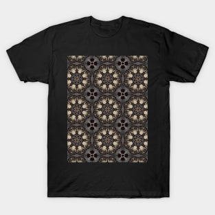 Star shaped black and white pattern - WelshDesignsTP002 T-Shirt